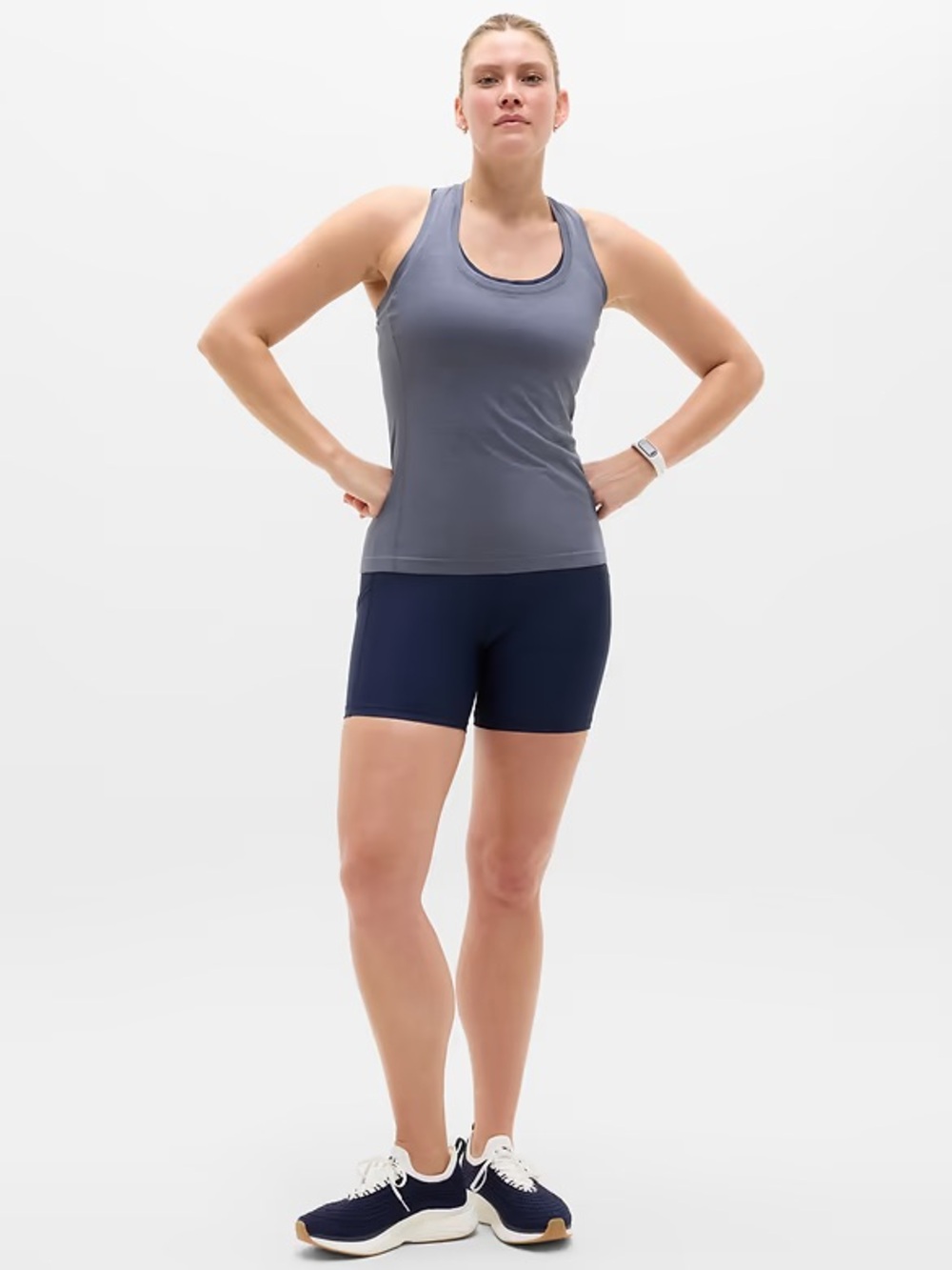 NWOT Athleta Momentum Flex Tank Slate Large